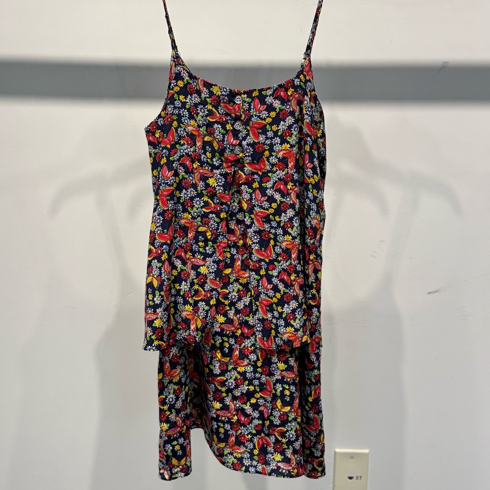 Dallin Chase Bread & Butterfly Print dress Size: XS